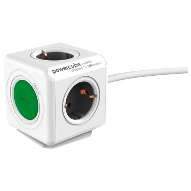 Allocacoc PowerCube 1.5M Green