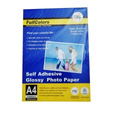 FullColors A4 115g Adhesive Glossy